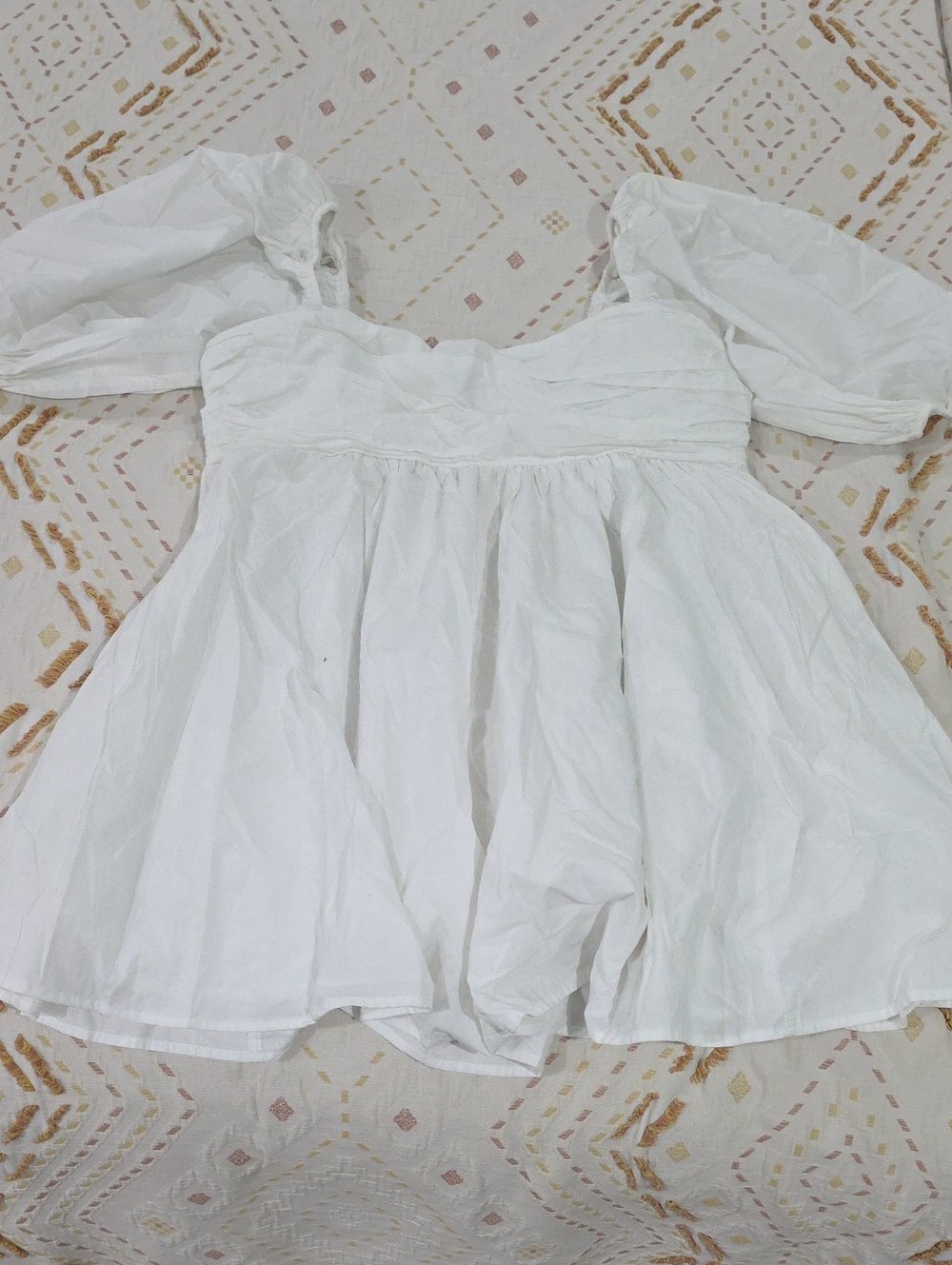 Abercrombie White Emerson Dress